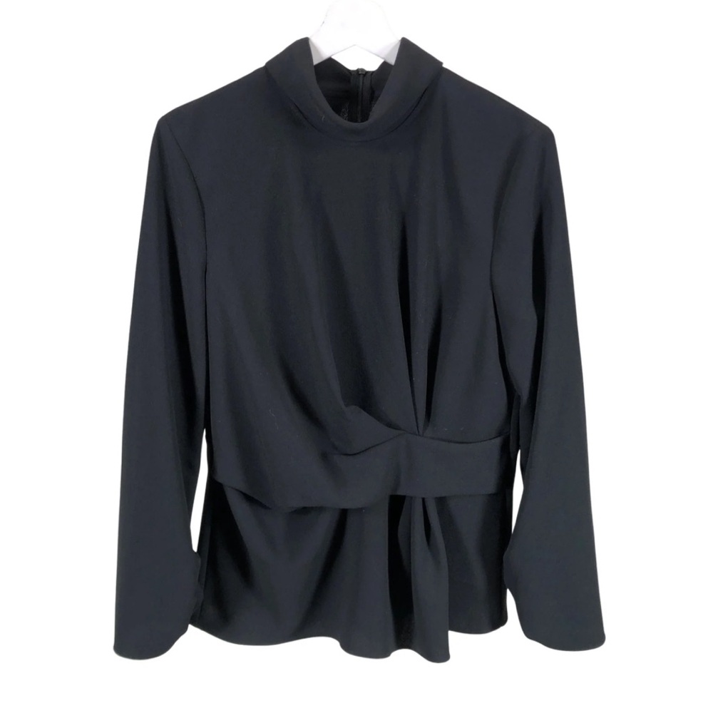 Zara women black blouse size small